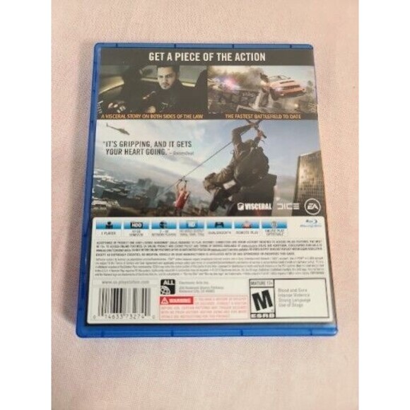 PS4 Battlefield Hardline - PlayStation 4 CIB TESTED Works  Game Videogame - Picture 7 of 9